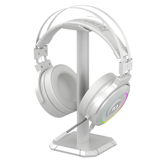 Audifono Gamer Redragon Lamia 2 Usb Rgb 7.1 + Soporte Blanco