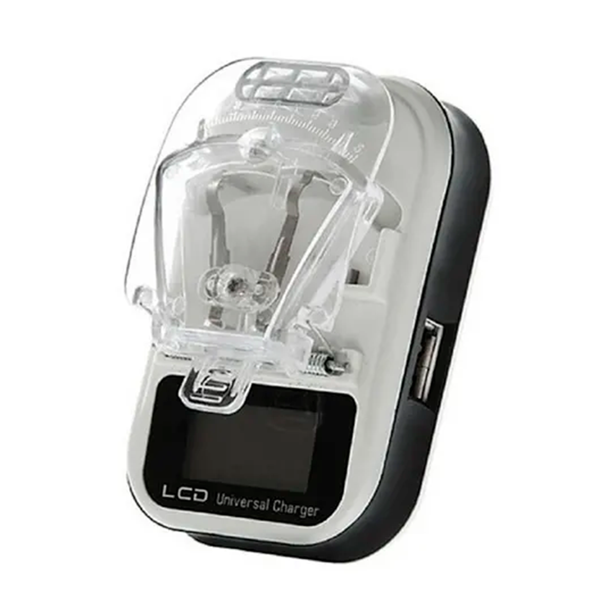 Cargador Universal De Baterías Ion-Litio con Pantalla LCD