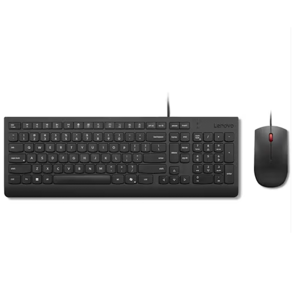 Kit Teclado + Mouse Alambrico Lenovo 4X31R64424 Negro