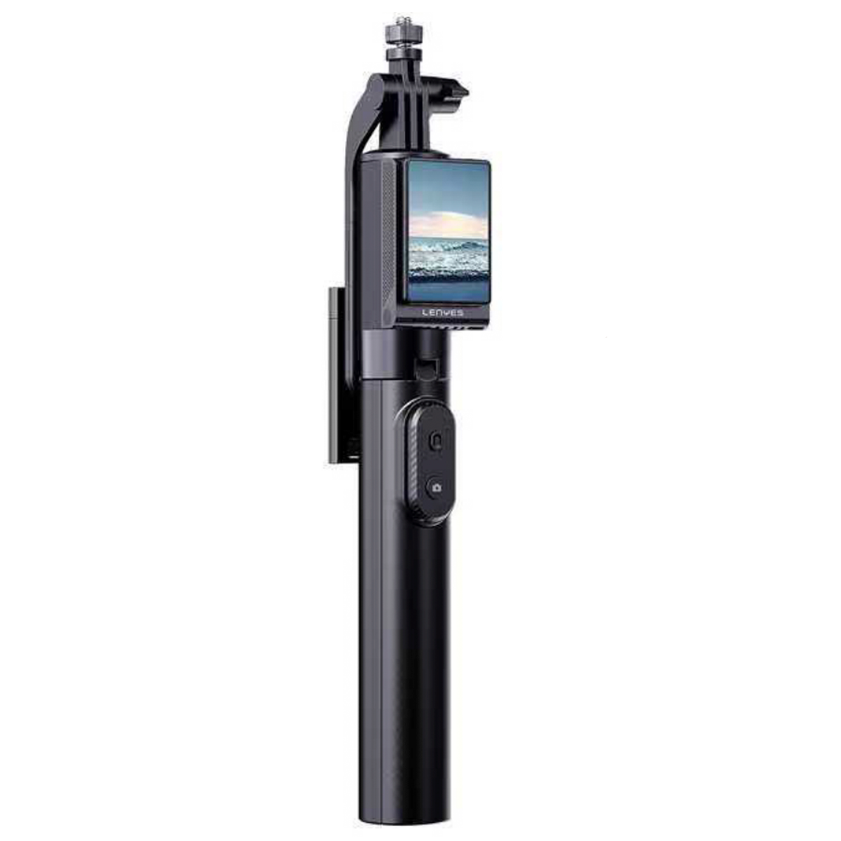 Soporte Palo Selfie Bluetooth Lenyes Lph120 Negro