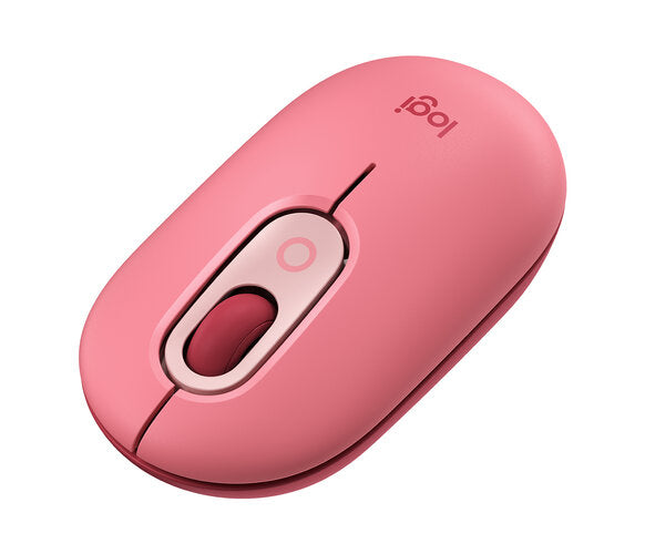 Mouse Bluetooth Logitech Pop Emoji Rosado – imagen 5