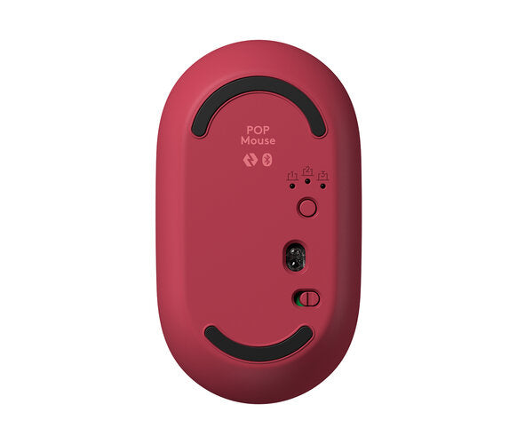 Mouse Bluetooth Logitech Pop Emoji Rosado – imagen 2