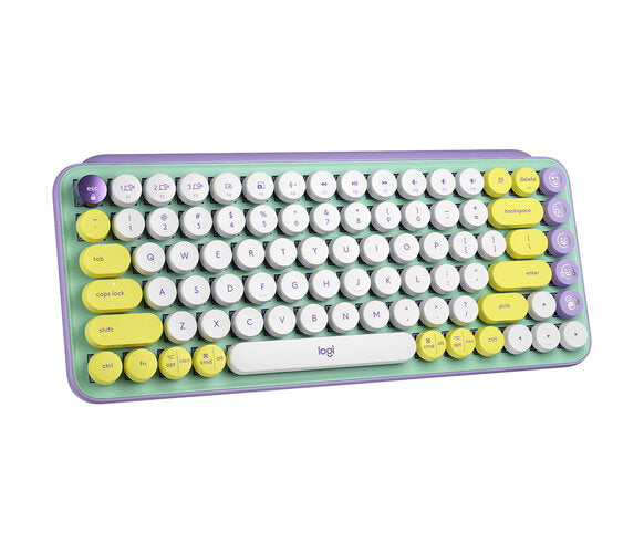 Teclado Mecanico Bluetooth Logitech Pop Keys Mini Fresh Vibes – imagen 4