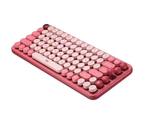 Teclado Mecanico Bluetooth Logitech Pop Keys Mini Coral Rose – imagen 5