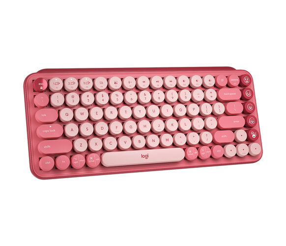 Teclado Mecanico Bluetooth Logitech Pop Keys Mini Coral Rose – imagen 4