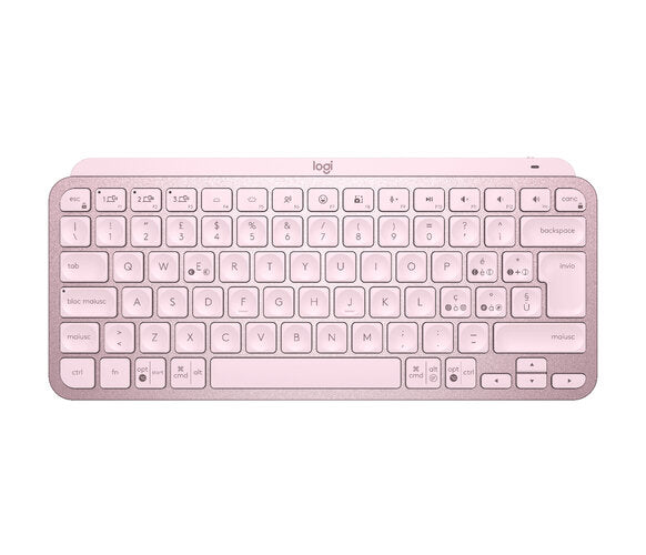 Teclado Bluetooth Logitech Mx Keys Mini Rosado – imagen 4