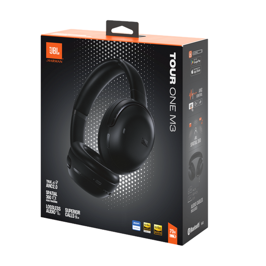 Audífonos Bluetooth Headset Jbl Tour One M3 Hi-res 70h Negro – imagen 3