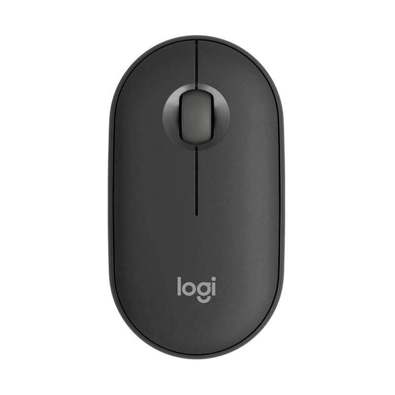 Mouse inalámbrico Logitech Pebble 2 M350s negro vista superior