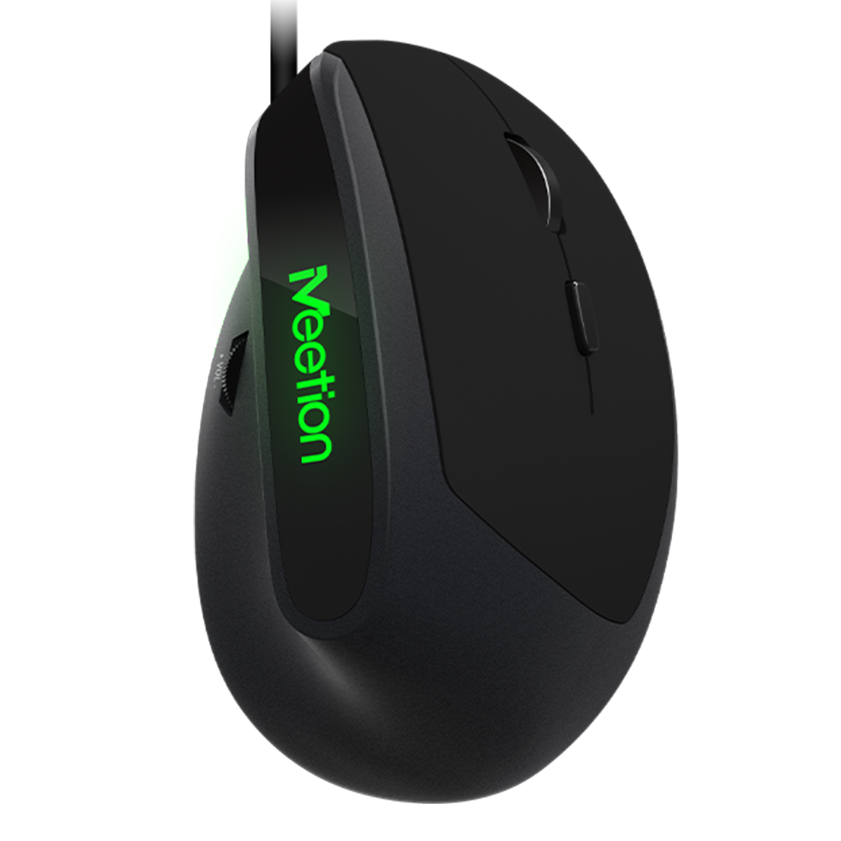 Mouse Ergonomico Vertical Con Cable Meetion M390 Negro