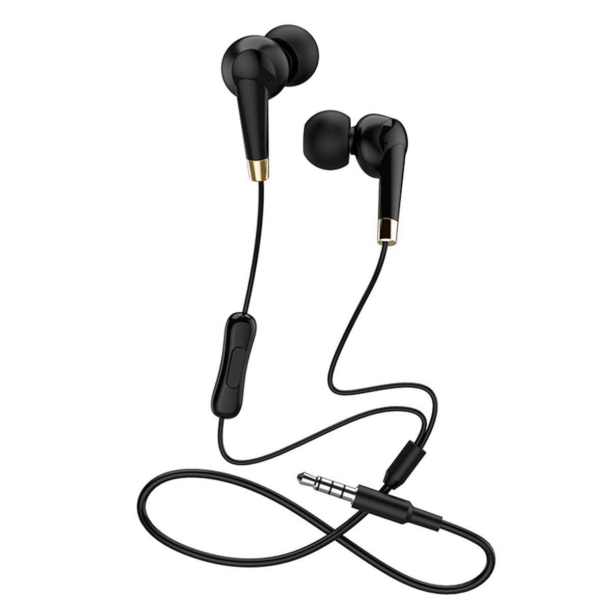 Audífonos In Ear Hoco M58 Con Gomita 3.5mm Negro