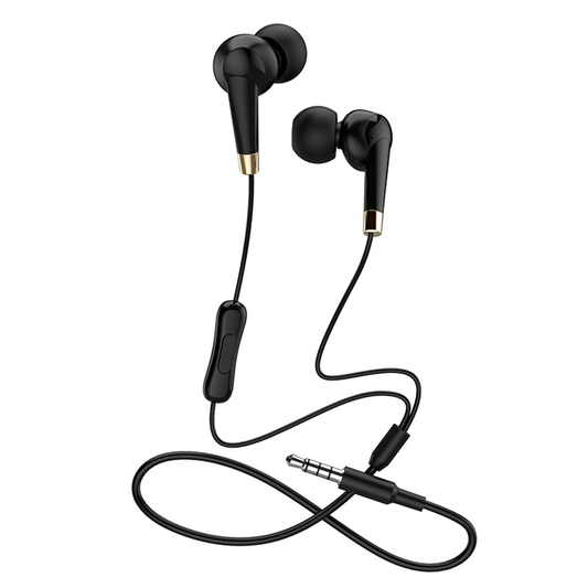 Audífonos In Ear Hoco M58 Con Gomita 3.5mm Negro