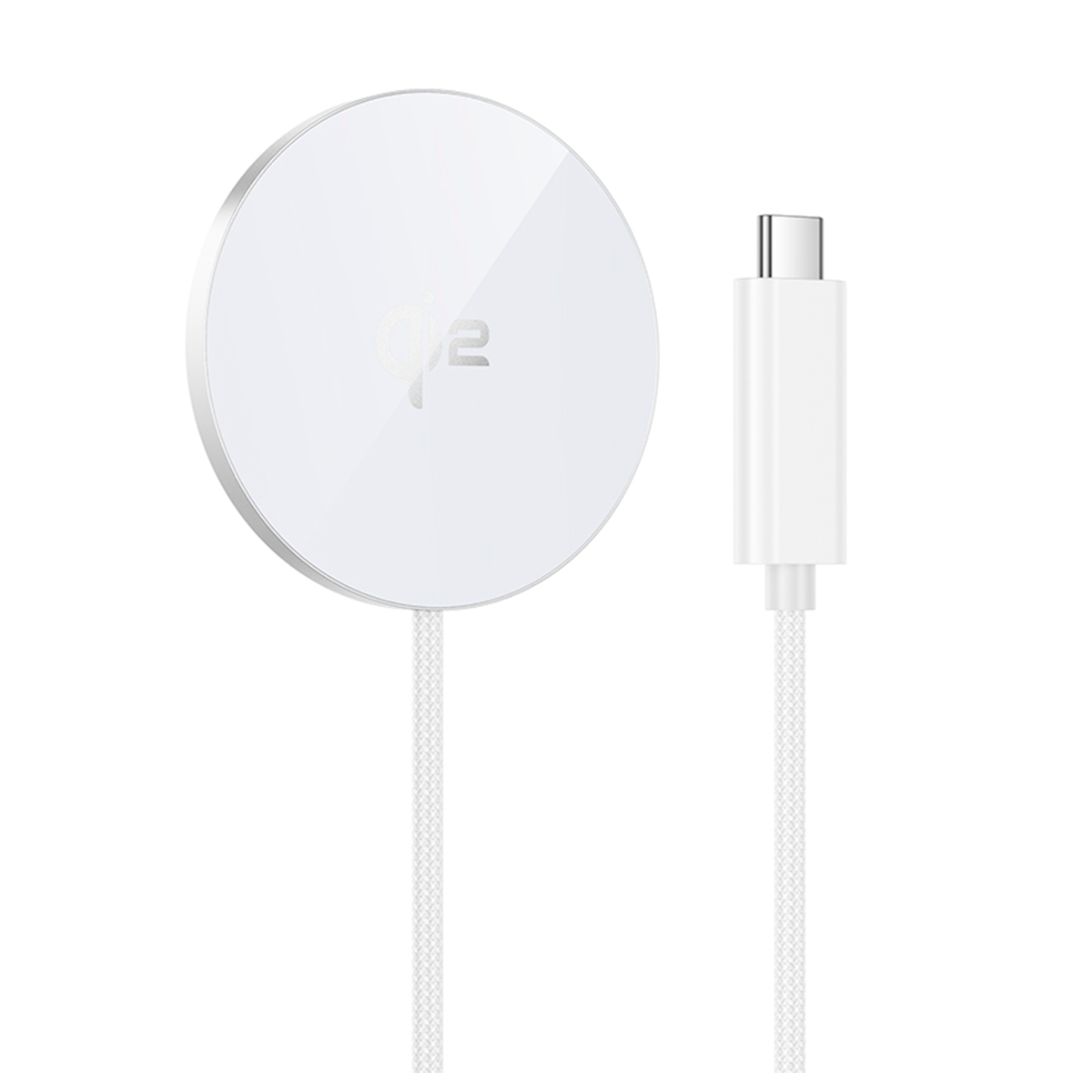 Cargador Inalámbrico Magnetico Hoco Cw63 15w Blanco