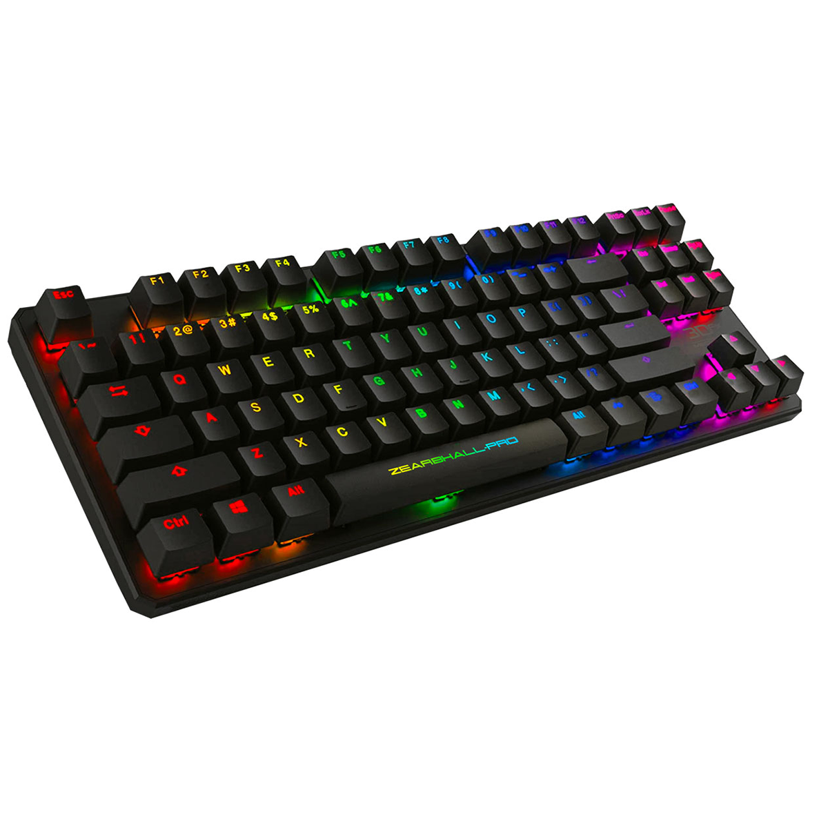 Teclado Gamer Mecanico 3DFX Zearbhall Rgb Switch Blue Negro