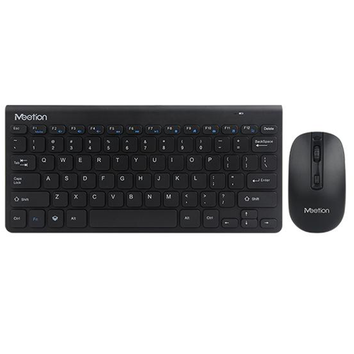 Kit Teclado + Mouse Inalámbrico Meetion Mini Mt-4000 Español Negro