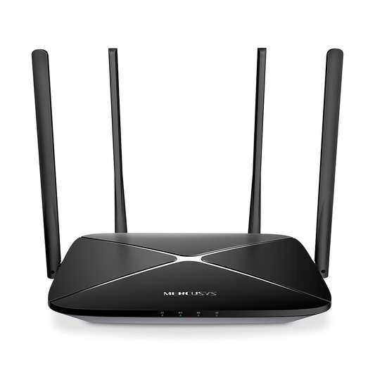 Router Mercusys Inalámbrico Gigabit Doble Banda AC1300 Ac12g Negro