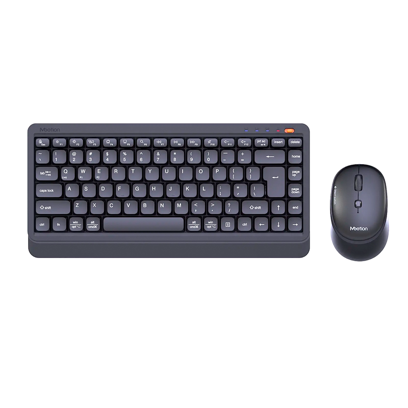 Kit teclado y mouse inalámbrico Meetion Mini 5000 negro