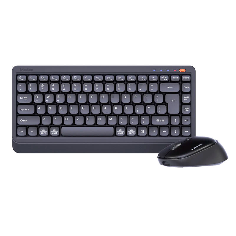 Teclado compacto Meetion Mini 5000 negro, vista superior