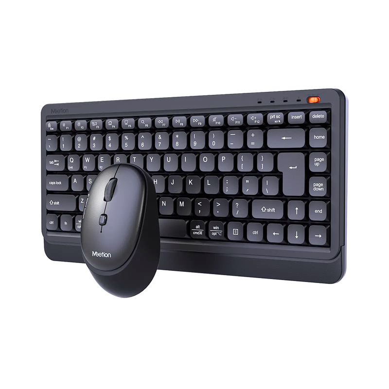 Mouse inalámbrico del kit Meetion Mini 5000 negro