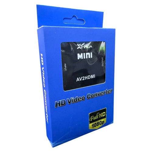 Mini Convertidor AV a HDMI - vista trasera