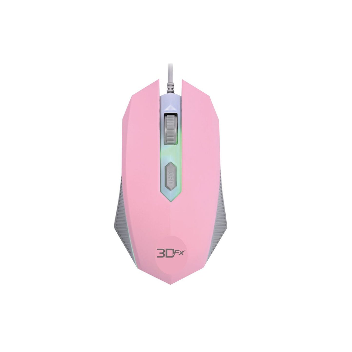 Kit Gamer 4 en 1 3DFX Teclado + Mouse + Audífonos + Mousepad Rosado – imagen 4
