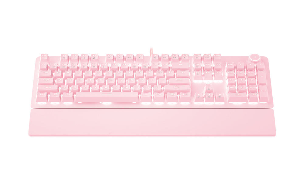 Teclado Gamer Mecánico Fantech Max Power Mk853 Sakura Edition Rosado – imagen 3