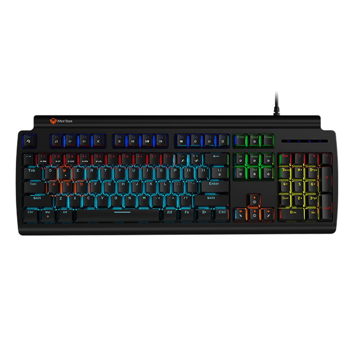Teclado Gamer Meetion MT-Mk600 Español Negro