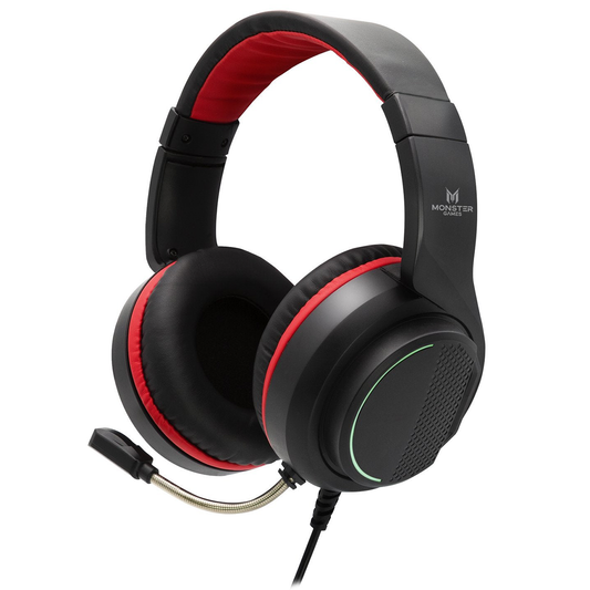 Audifono Gamer Monster Snap Ps4 Xbox Switch Negro