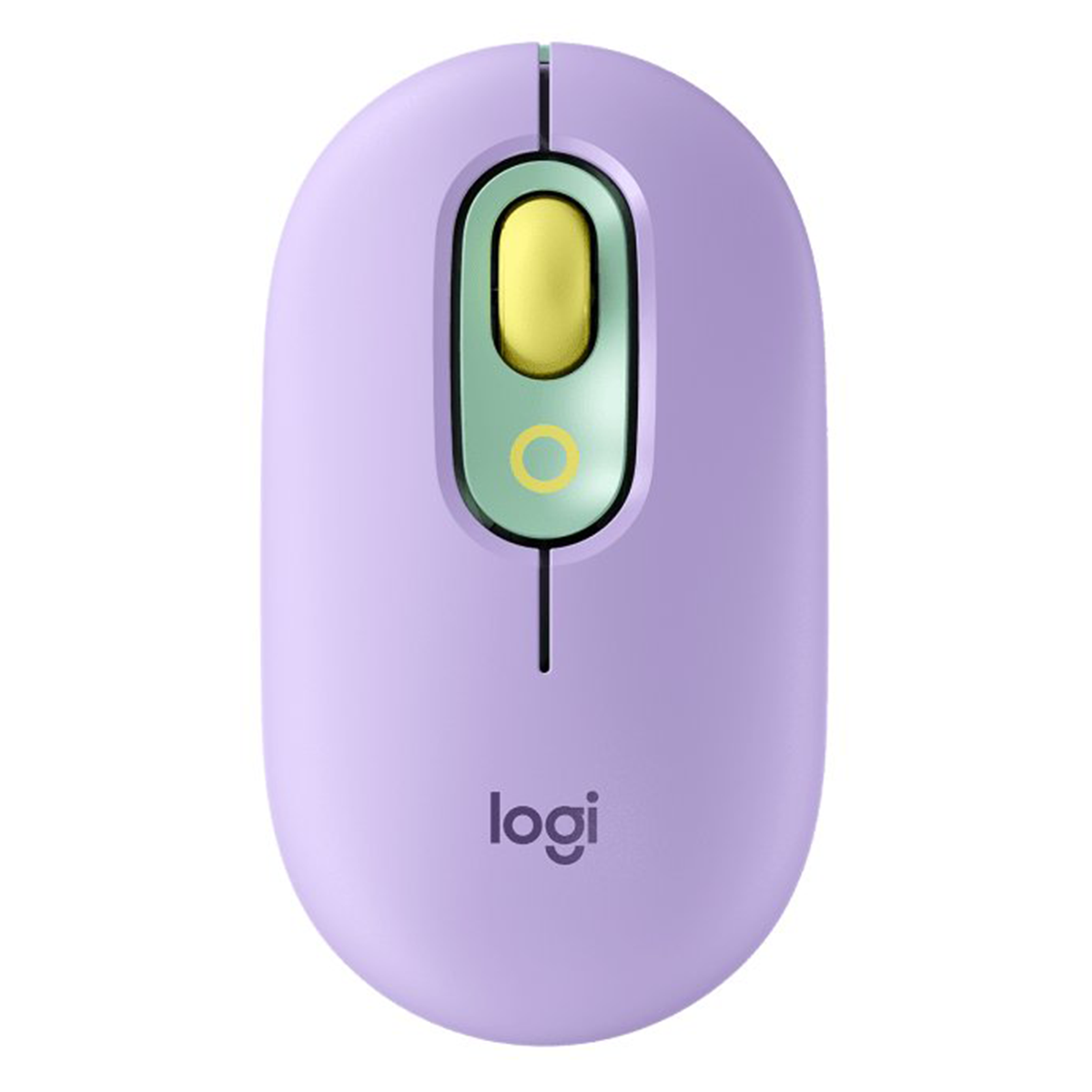 Mouse Bluetooth Logitech Pop Emoji Morado