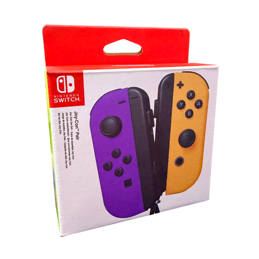 Control Compatible Para Nintendo Switch Joy-con Morado Naranjo