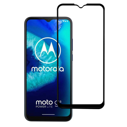 Motorola Moto G8 Power Lite Vidrio Templado 3D Full Pegamento