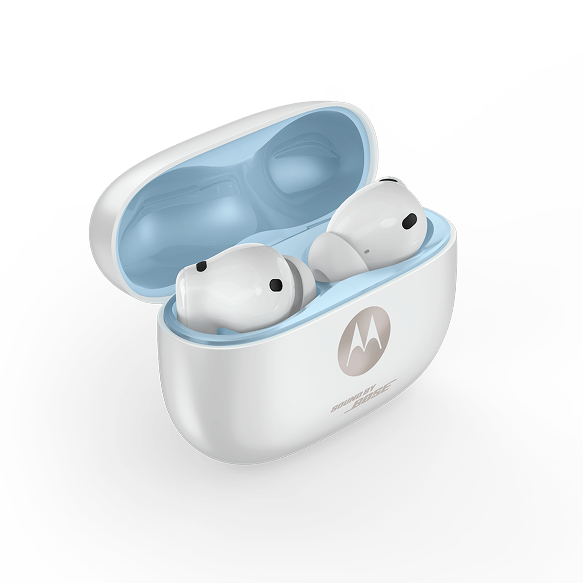 Audifonos Bluetooth Motorola Moto Buds 2 Plus By Bose Blanco