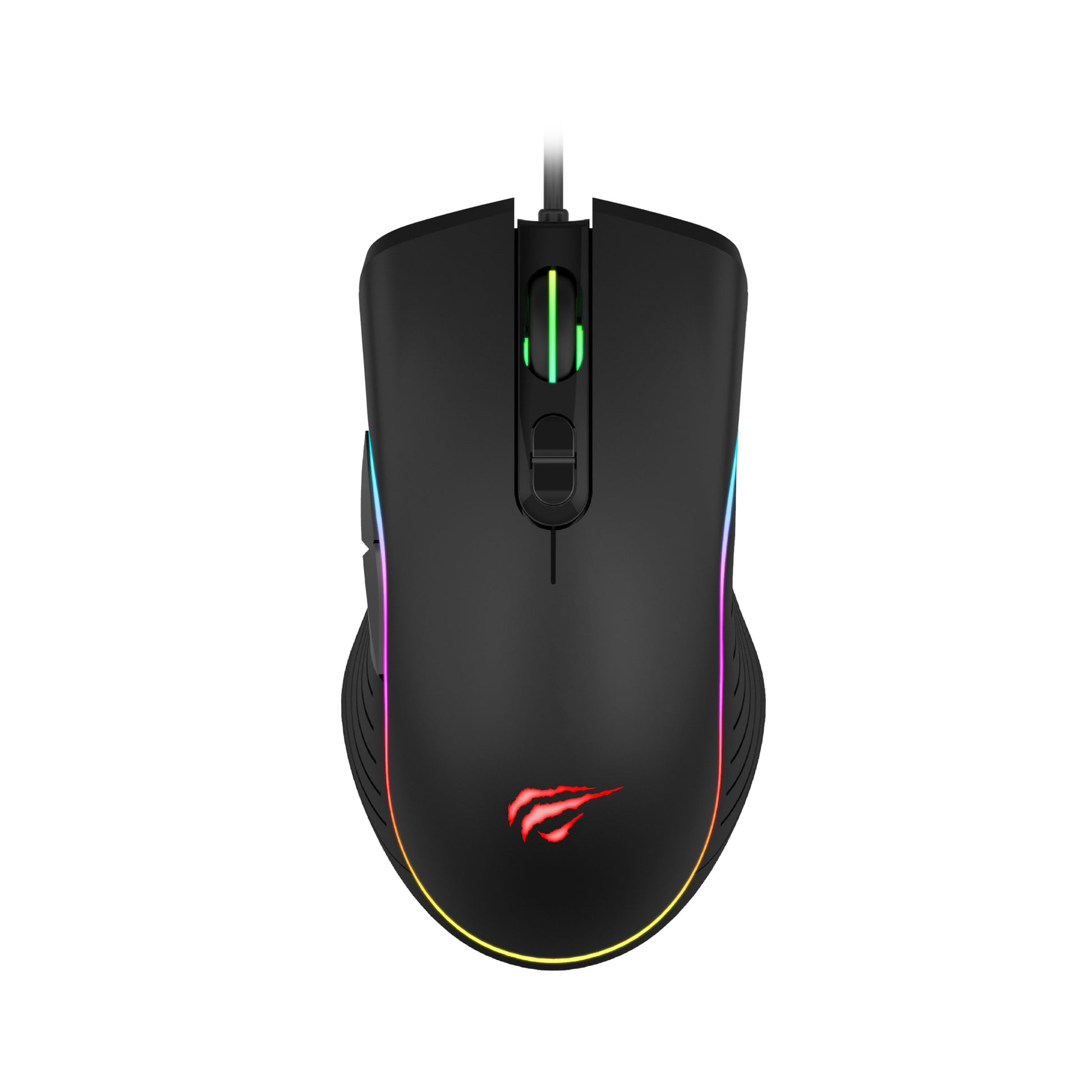 Mouse Gamer Gamenote Ms1006 3200dpi Rgb Negro
