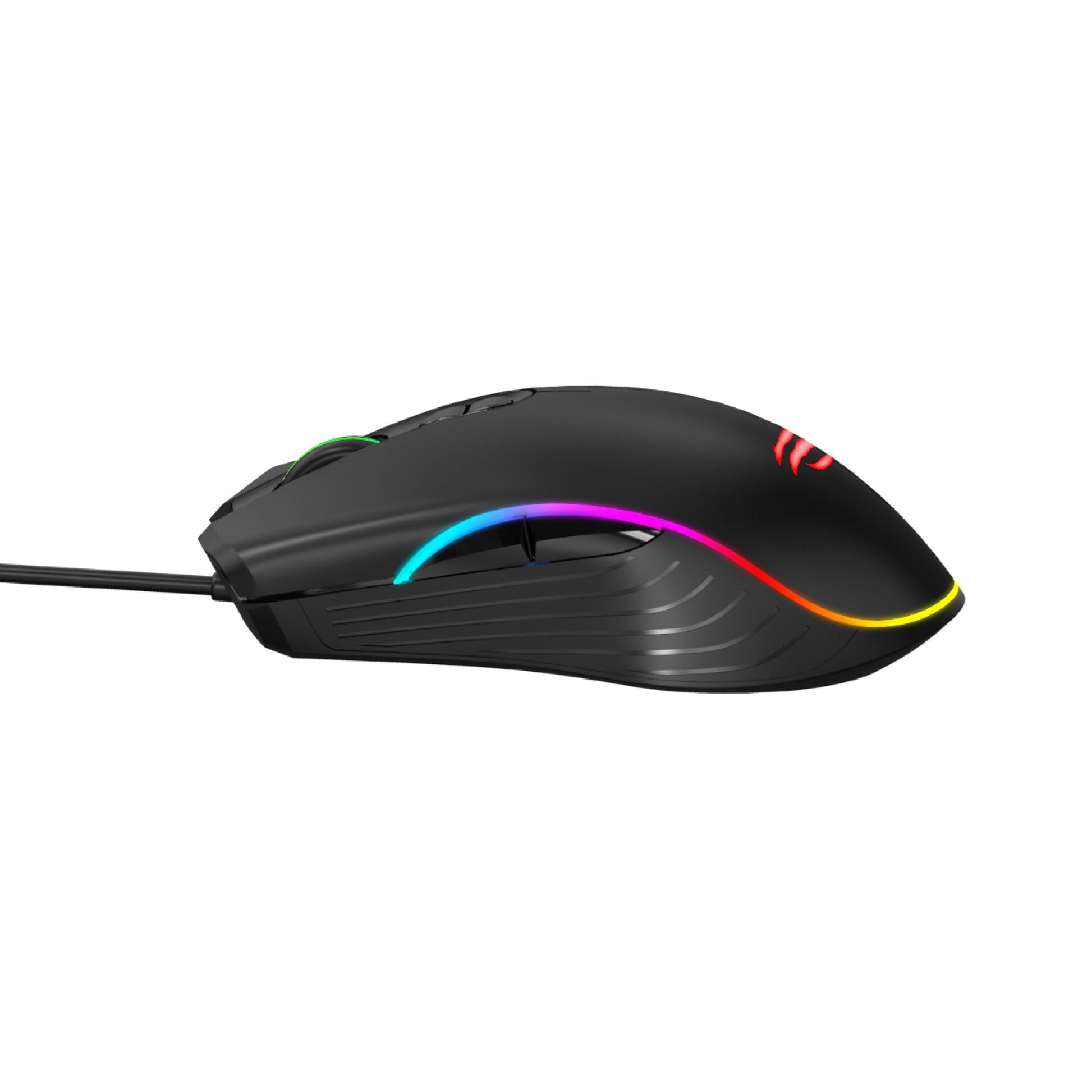 Mouse Gamer Gamenote Ms1006 3200dpi Rgb Negro – imagen 4