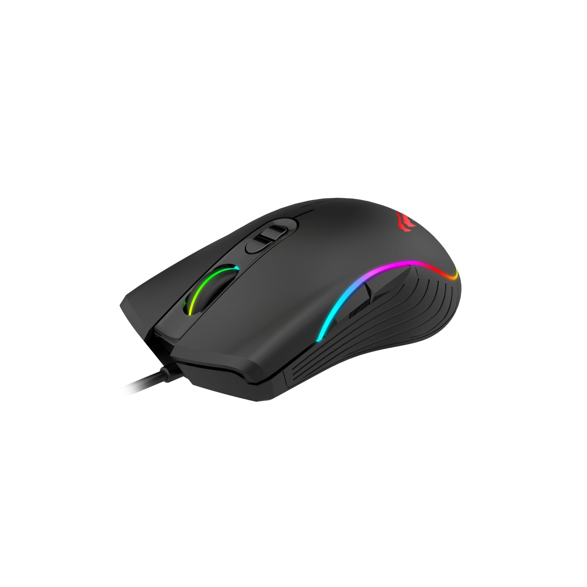 Mouse Gamer Gamenote Ms1006 3200dpi Rgb Negro – imagen 2