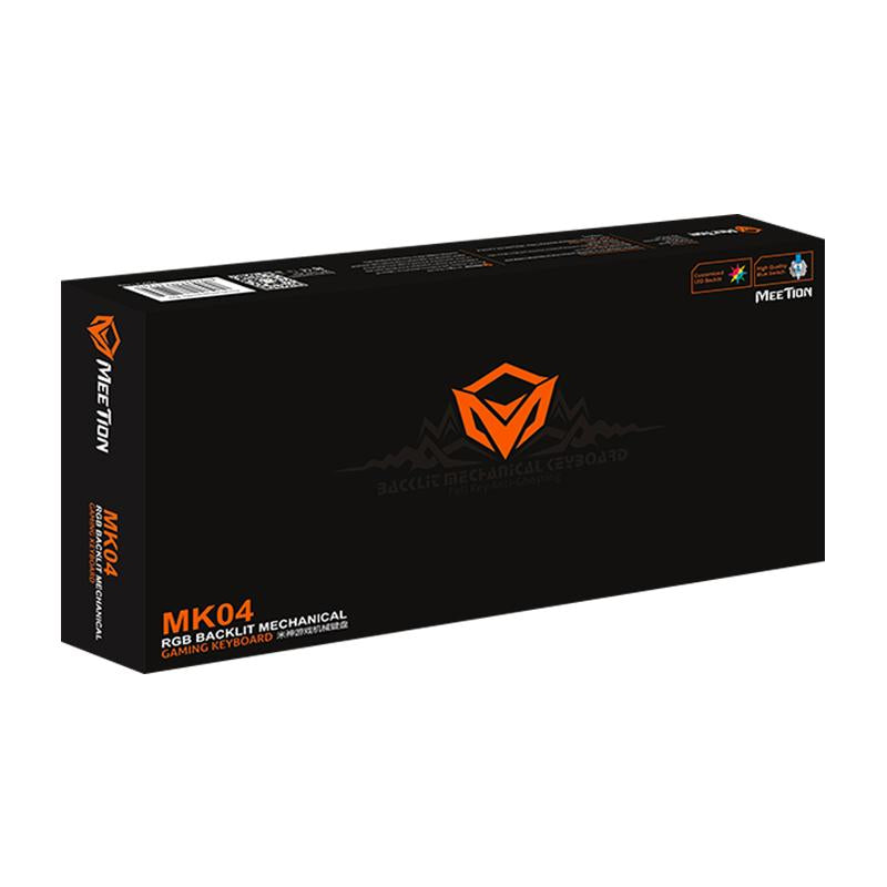 Teclado Gamer Mecanico Meetion MK04 Negro – imagen 2