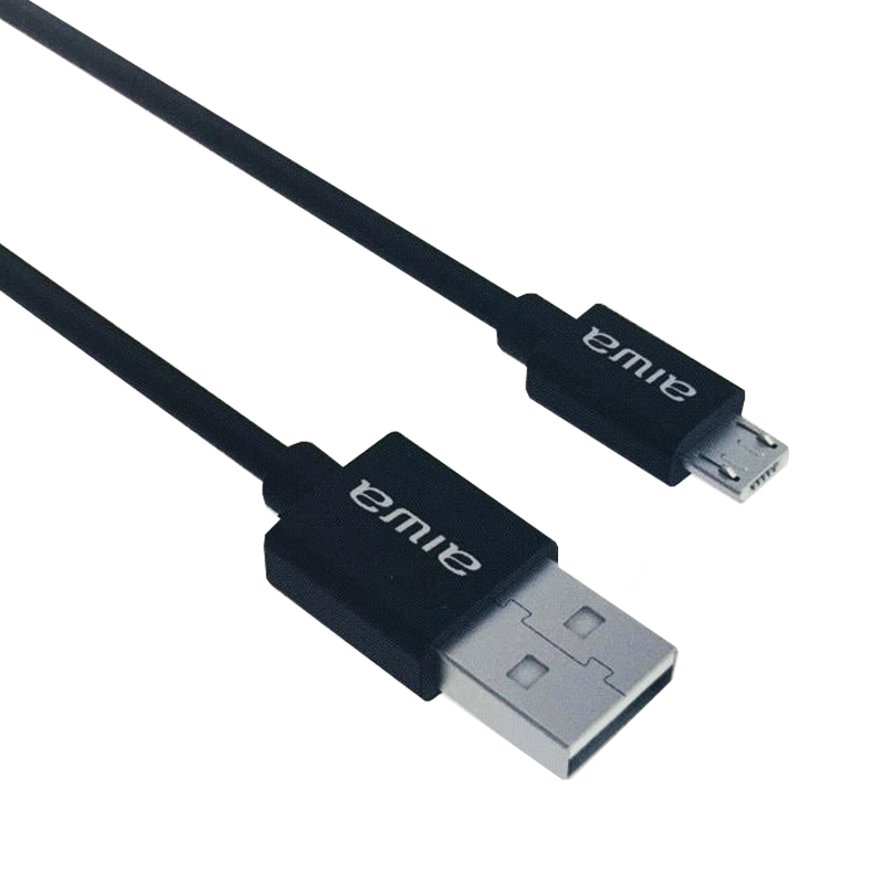 Cable Micro Usb 2.4A Aiwa Negro