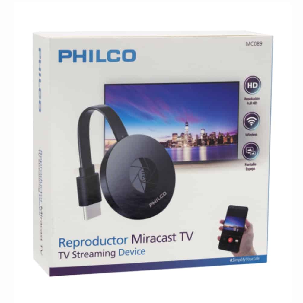 Miracast Philco Tv Streaming Hdmi Wifi Negro – imagen 2