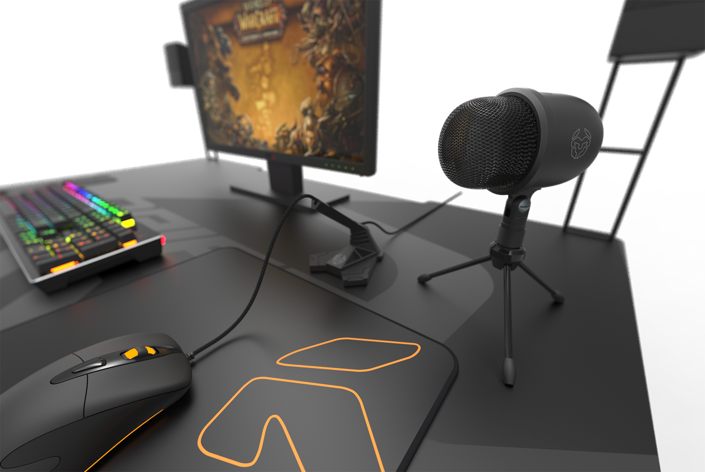 Microfono Gamer Krom Kimu Pro Negro – imagen 3