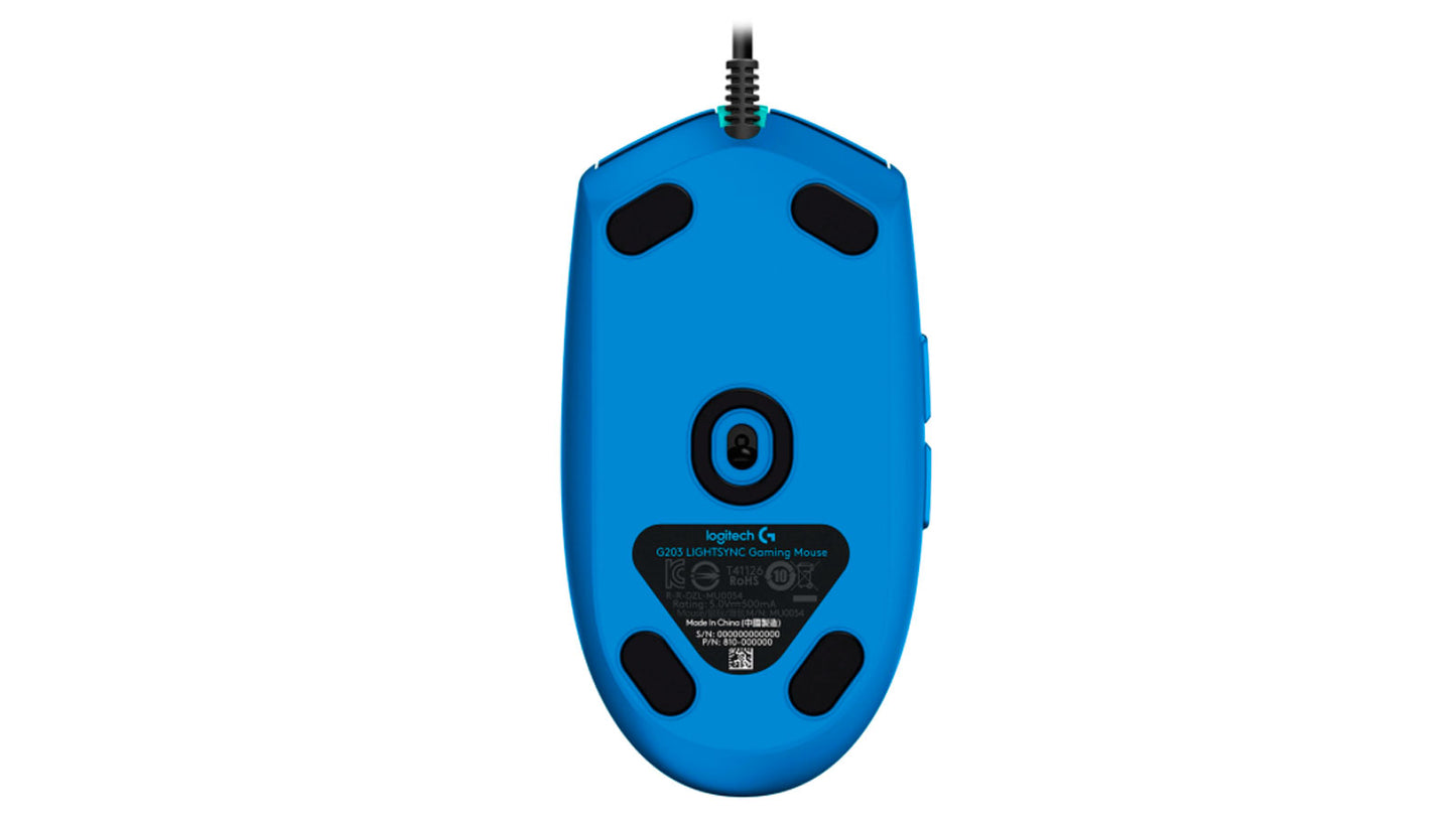 Mouse Gamer Logitech G203 Rgb Lightsync Azul – imagen 5