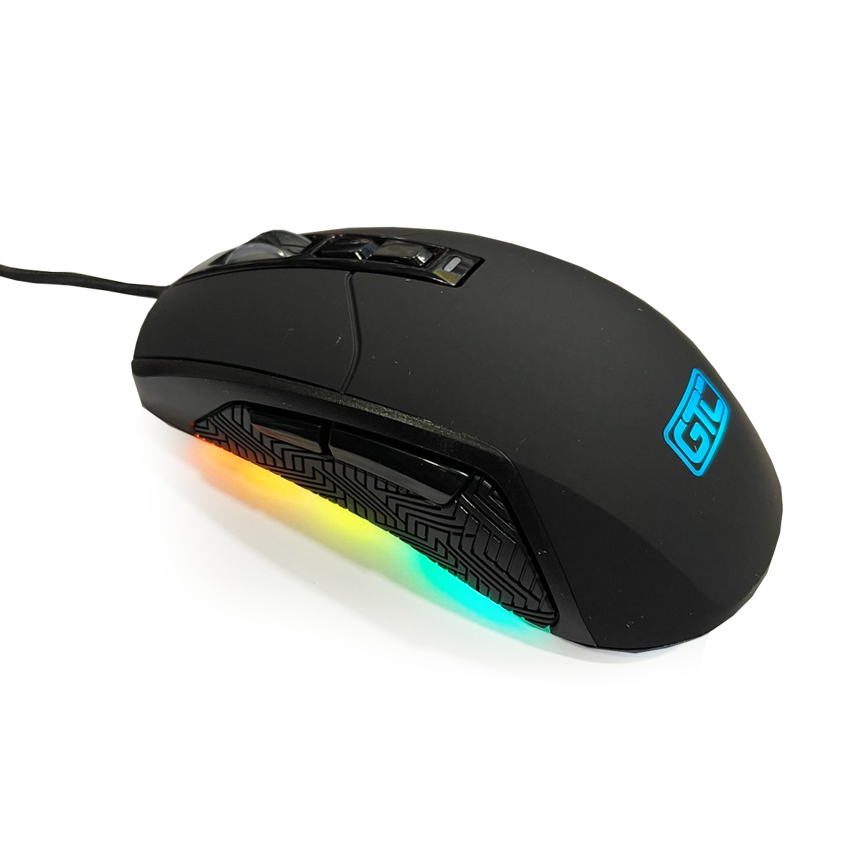 Mouse Gamer Gtc Mgg-021 6400dpi Rgb Negro