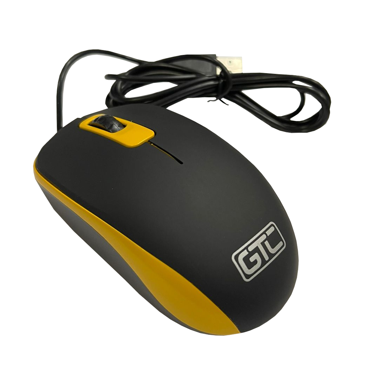 Mouse Optico Gtc Usb Mog-200 Amarillo – imagen 3
