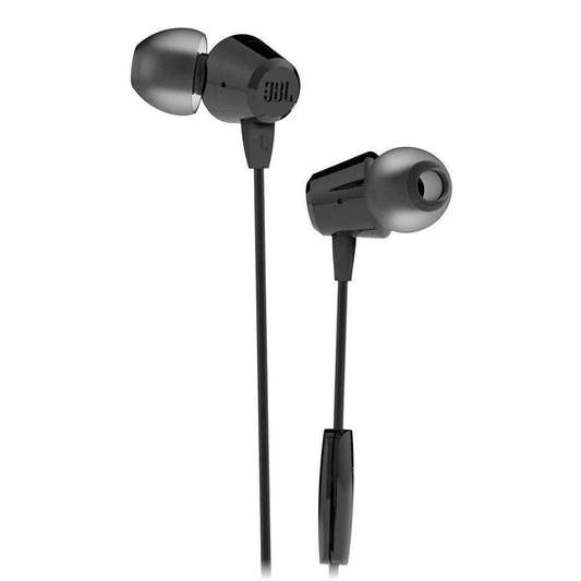 Audífonos Jbl C50hi Con Micrófono Negro