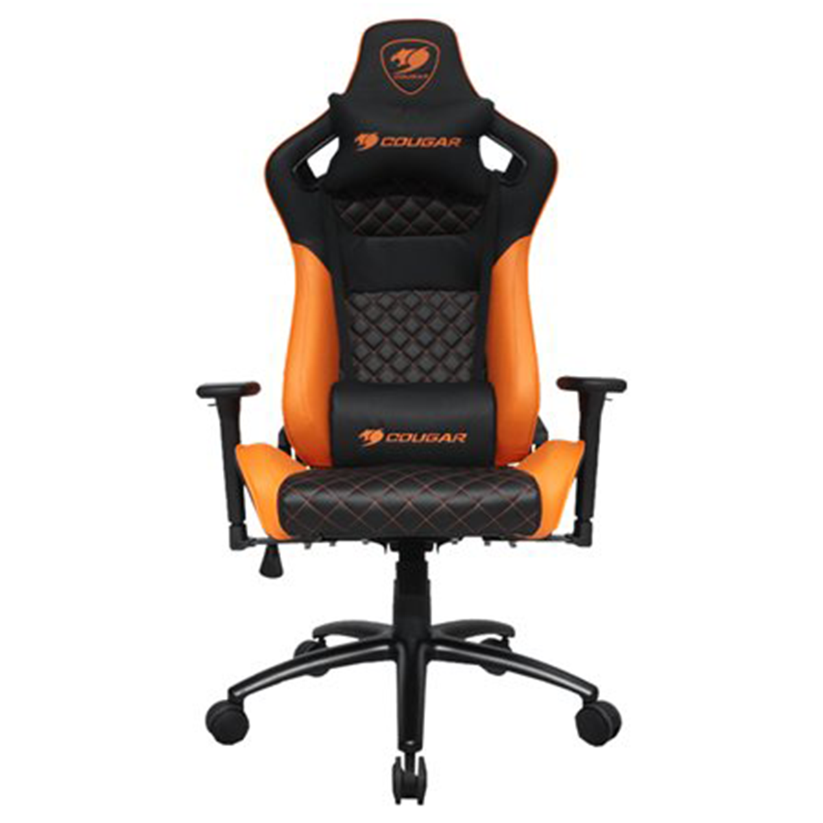 Silla Gamer Profesional Cougar Explorer S Negro Naranjo