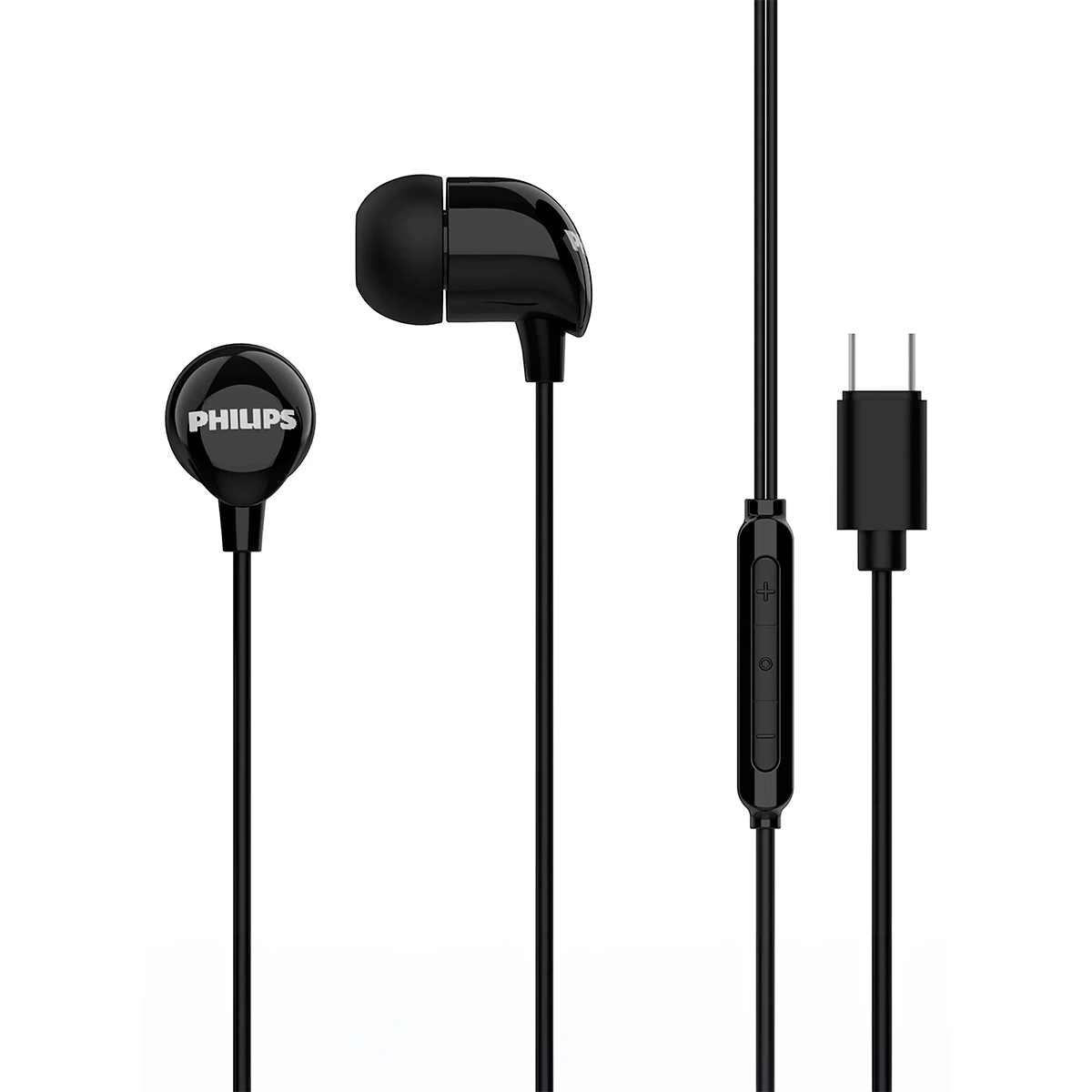 Audífonos In ear Philips Tipo C Tae2146 Negro