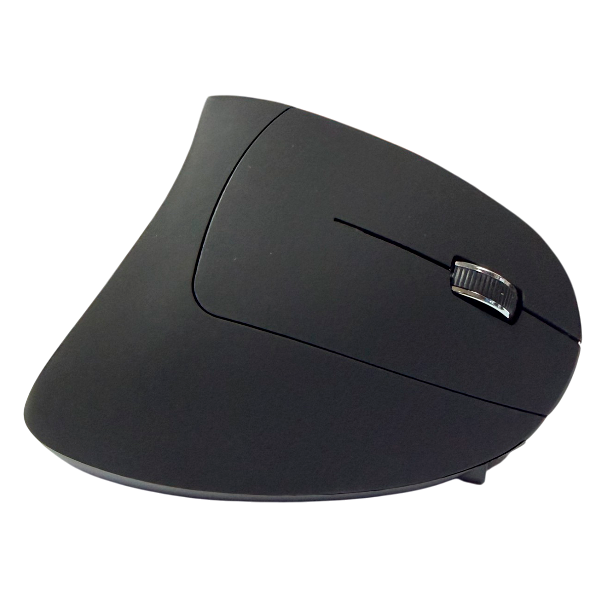 Mouse Vertical Inalámbrico Recargable Ergonomico Silencioso Negro