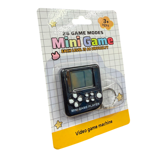 Llavero Gamer MiniGame 26 Juegos Retro Colores