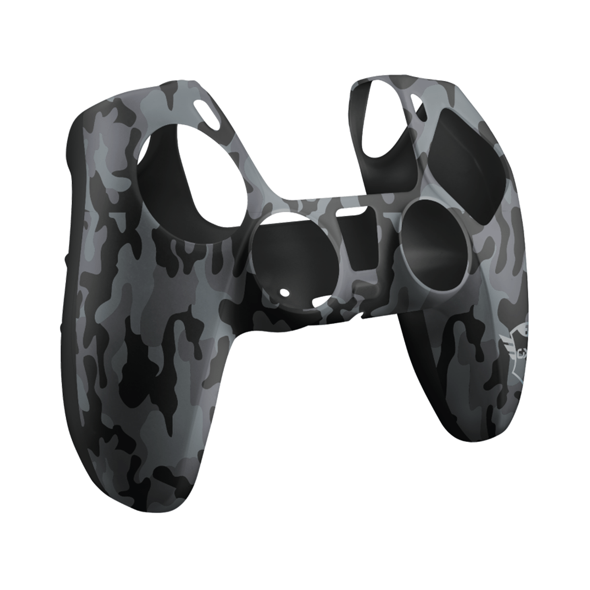 Protector Silicona Skin Joystick Ps5 Trust Negro Militar