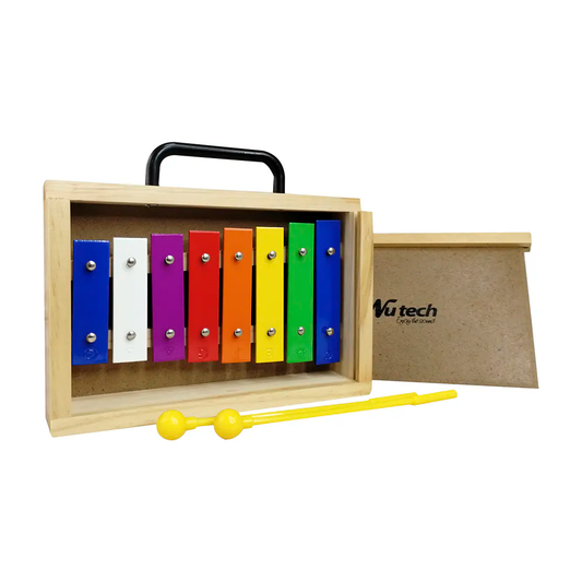 Metalófono De 8 Notas Nutech Colores