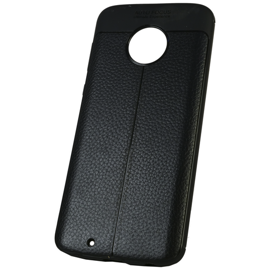 Motorola Moto G6 Carcasa Tpu Tipo Cuero