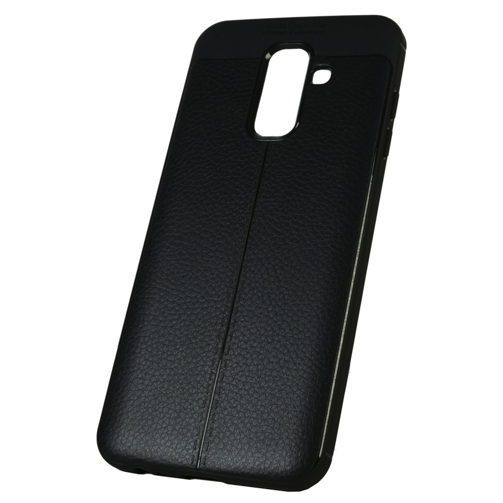 Samsung Galaxy A6 Plus Carcasa Tpu Tipo Cuero